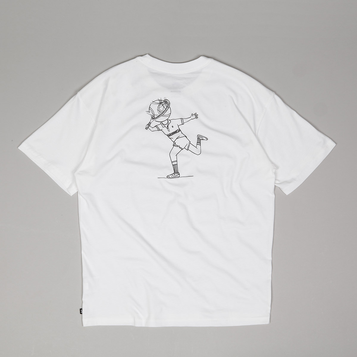 Nike SB Court Logo Tee White Skateboarding, Nike SB, Adidas