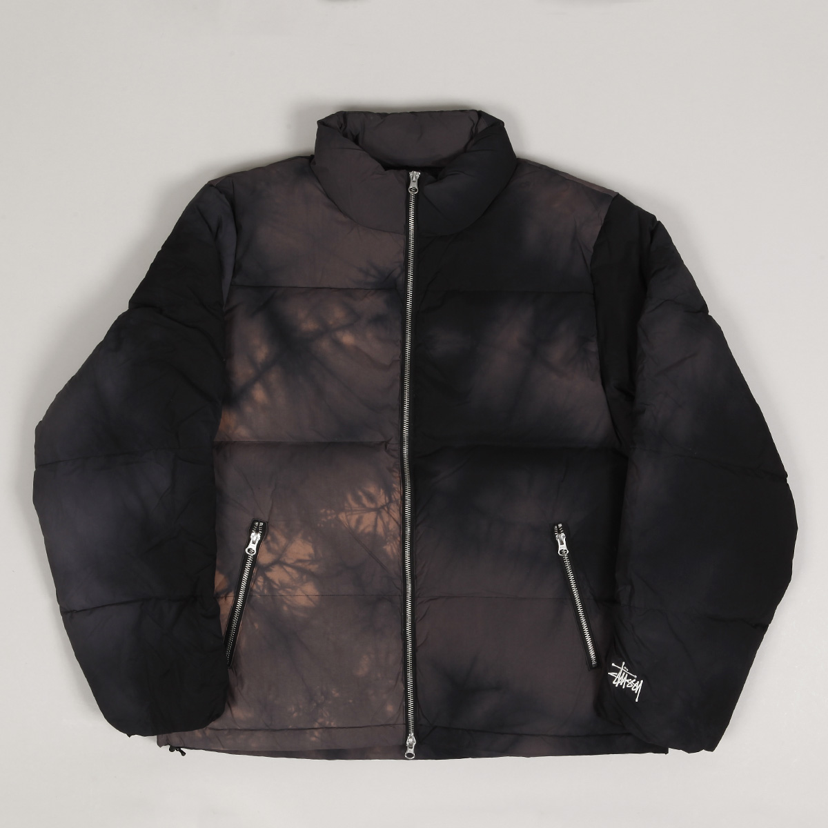Stussy Recycled Puffer Jacket Vintage Black - Skateboarding