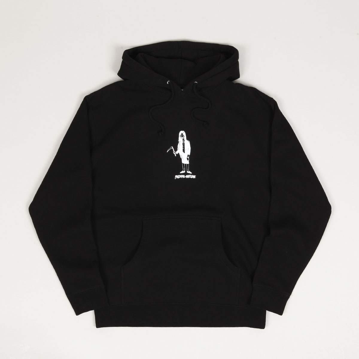 【FUCKING AWESOME】REAPER GIRL HOODIE Fucking Awesome Reaper Girl Hoodie Black - Skateboarding