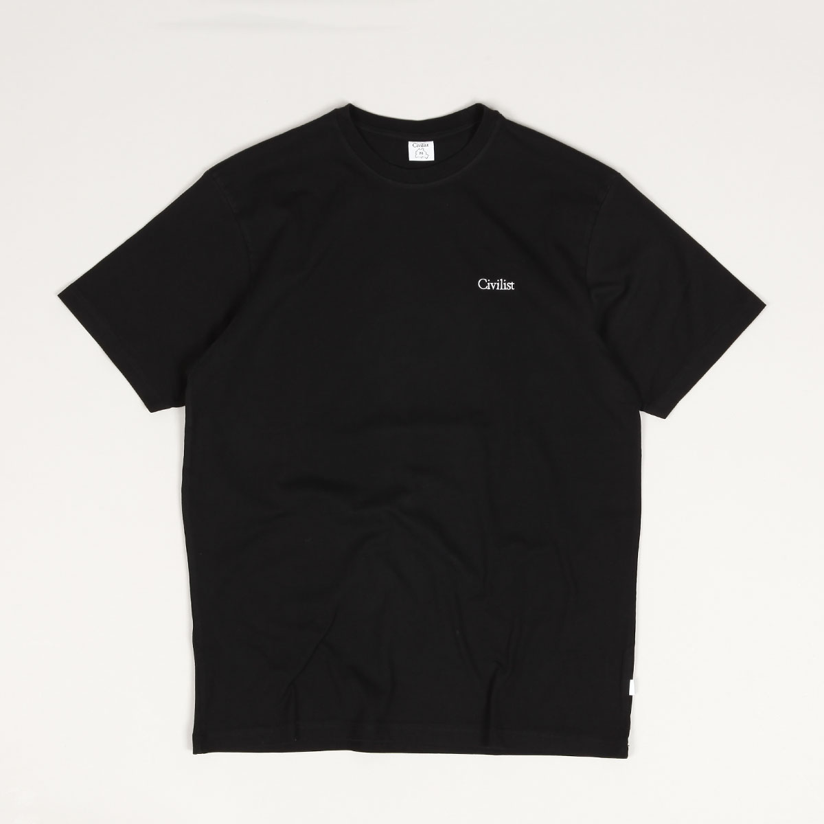 【CIVILIST】 Mini Logo Tee / White Civilist Mini Logo T-Shirt - White | Flatspot
