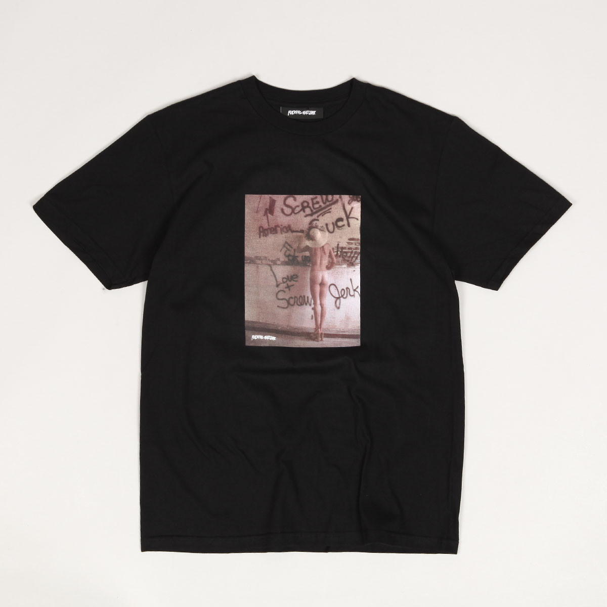 [FUCKING AWESOME] LOVE AND SCREW TEE ★大人気★ Fucking Awesome Love And Screw T-Shirt in Gray | SVD