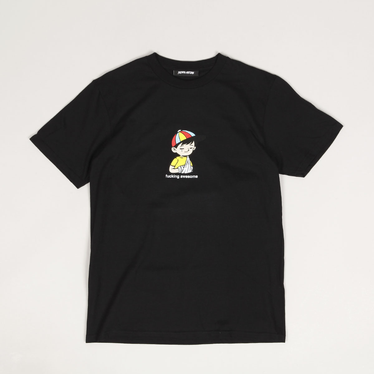 Fucking Awesome Wanto Kid Tee Black - Skateboarding, Nike SB Fucking Awesome Wanto Kid Tee Black - Skateboarding, Nike SB