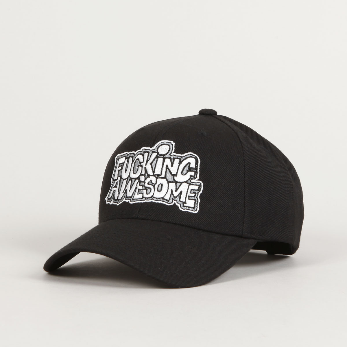 【FUCKING AWESOME】PBS LOGO SNAPBACK BLACK 60711.jpg