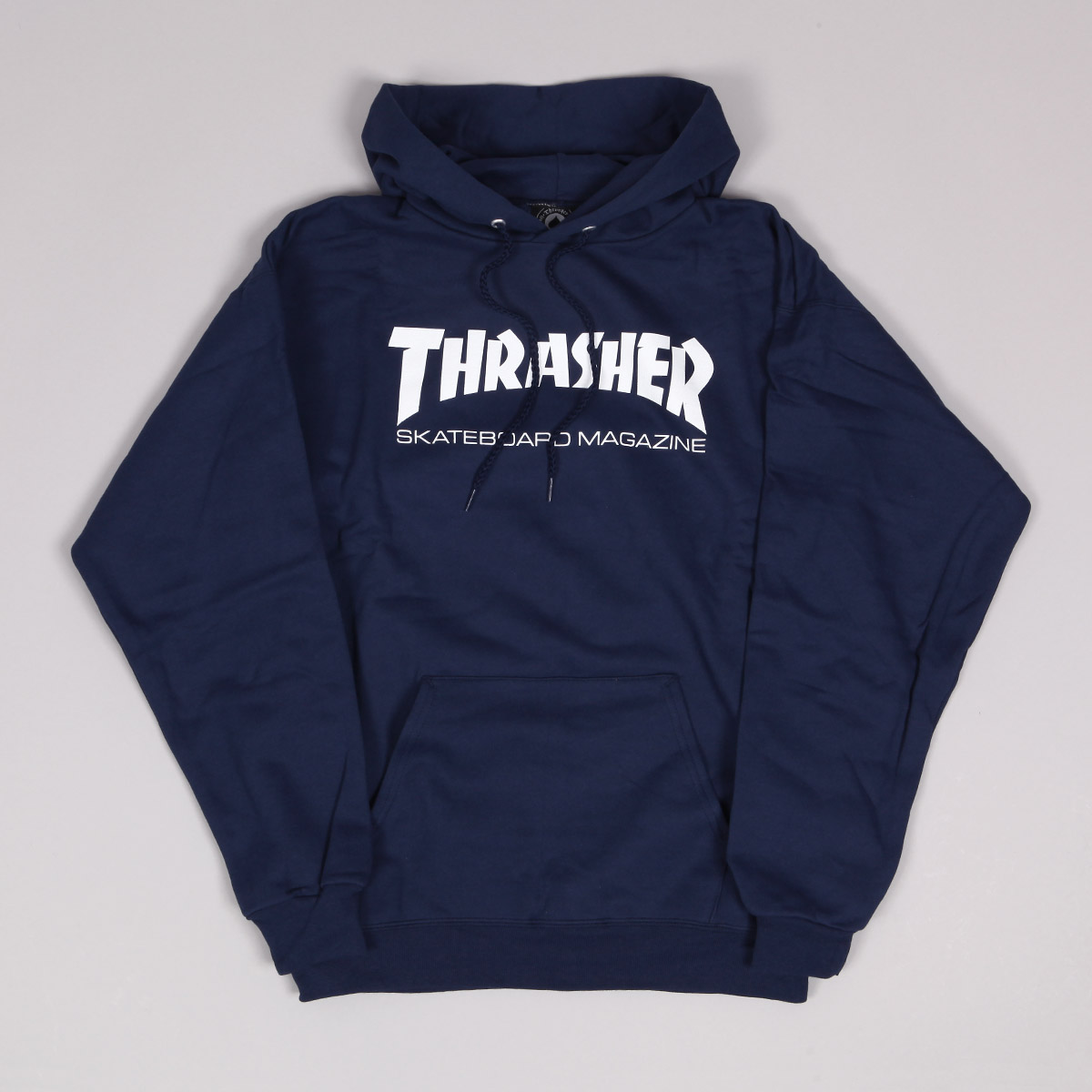 Thrasher Skatemag Logo Hoodie Navy - Skateboarding, Nike SB, Adidas ...