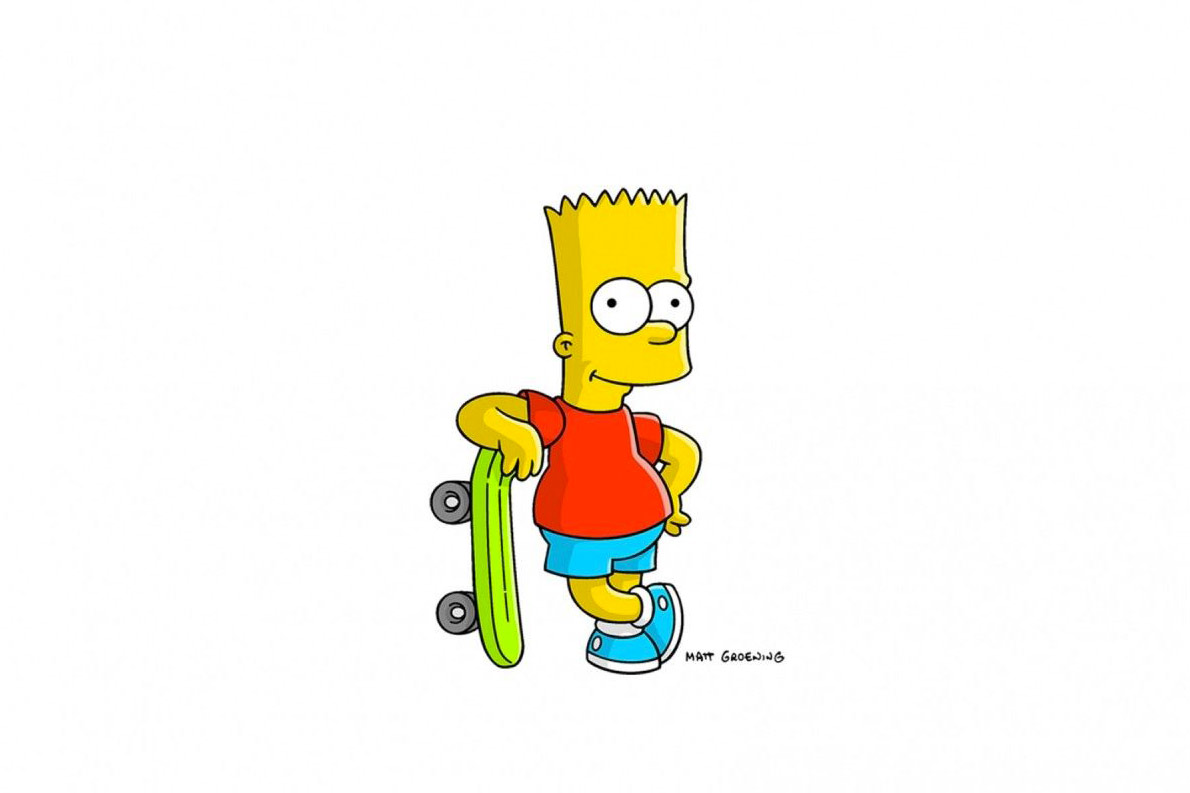 bart-simpson-skateboarding